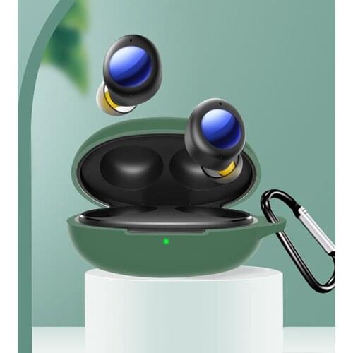 Soft Silicone Protective Case Cover Shell for Realme Buds Air2 Neo Bluetooth Earphones Charging Box