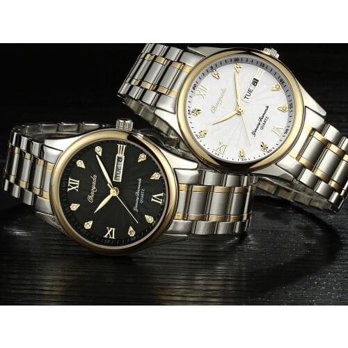 New Luxury Waterproof Watch Men Watches Mens Quartz Clock Full Steel Wrist Watch Men Sports Watches