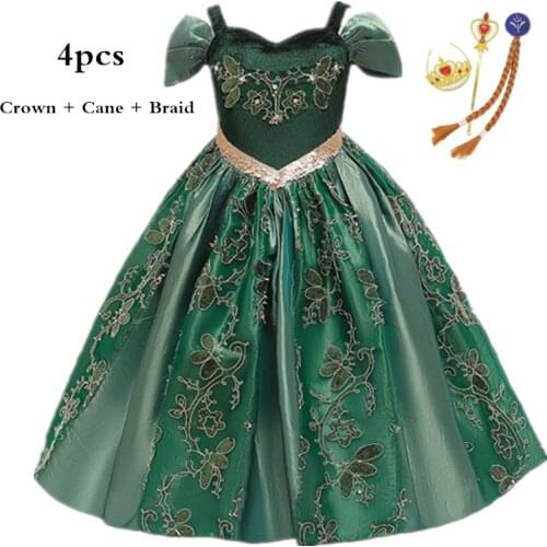 Girl Dress Princess Dress Easter Kids Dresses For Girls Costume Carnival Cosplay Party Children Clothing Dresses For Photo Shoot