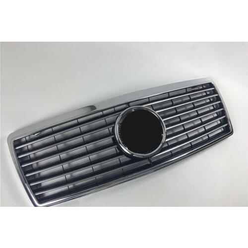 RQXR Front Bumper Grill Grille for Mercedes-Benz S class W140 S280 S320 S350 S500 S600 1991-1998