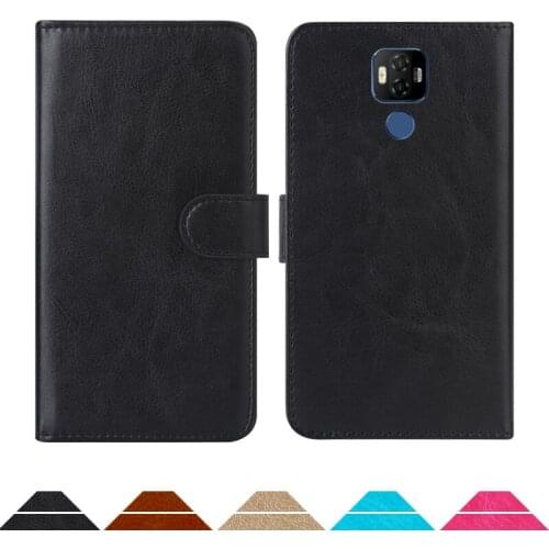 Luxury Wallet Case For Ulefone Power 6 PU Leather Retro Flip Cover Magnetic Fashion Cases Strap