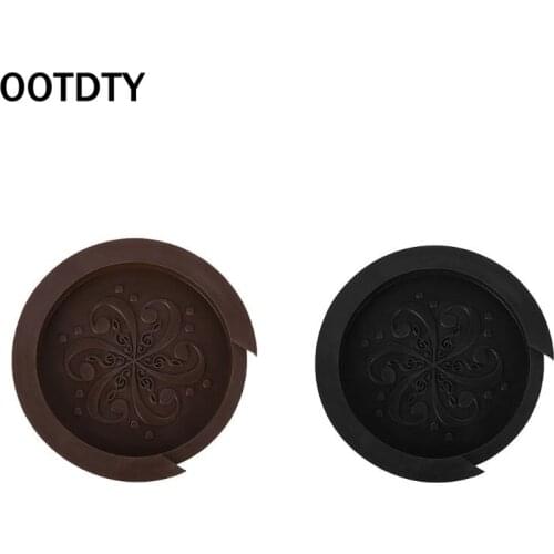 OOTDTY Silicone Acoustic Guitar Soundhole Cover Weak Sound Buffer Plug Guitar Accessory