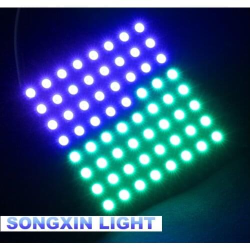 WS2812 LED 5050 RGB 8x8 LED Matrix for Arduino Brand New WS2812B 8*8 64-Bit Full Color 5050 RGB LED Lamp Panel Light