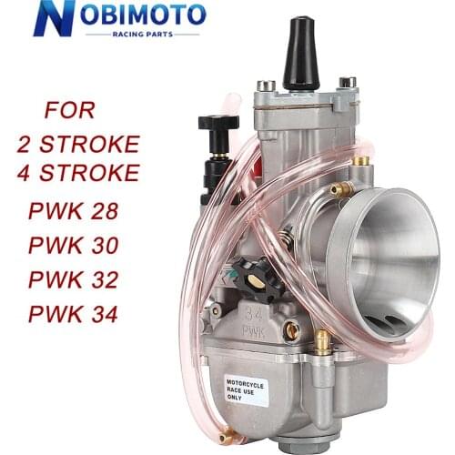 Universal For PWK 28 30 32 34 mm 2T 4T For Keihin Mikuni Carburetor Carburador With Power Jet For Yamaha Suzuki Honda 75cc-250cc