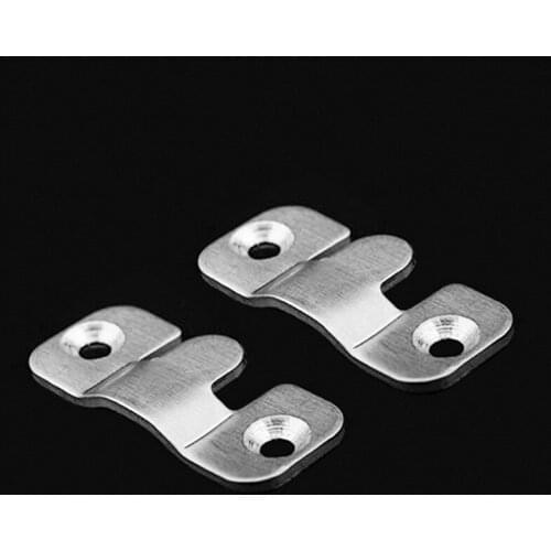 High quality 10pcs/lot free shipping stainless steel picture frame hinge hooks for pictures on the wall antigvozd