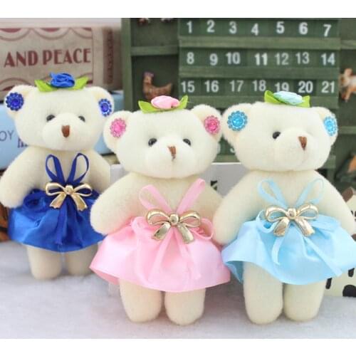 12PCS Adorable teddy bear baby shower party favor birthday party gift kids return gift girl boy souvenirs