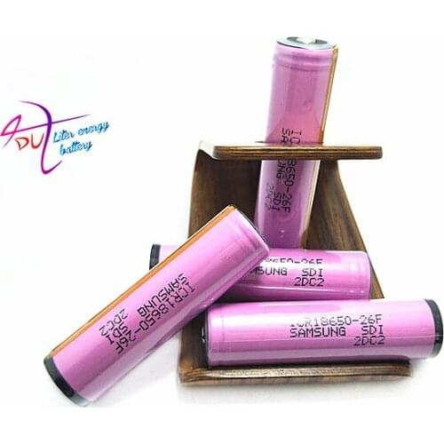 10pcs Protected New For ICR18650-26FM Li-ion 18650 3.7V 2600MAH Rechargeable Battery With Pcb Flashlight Batteries