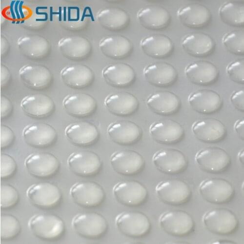 1000 PCS 8mm x 1.5mm Clear anti slip silica gel rubber bumper damper shock absorber 3M self-adhesive Silicone feet pads