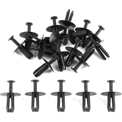 20pcs/Set Durable Push Fit Plastic Rivet Pin Clip Bumpers Interior Trim Panel Fascia For BMW 3.5.7 Series General