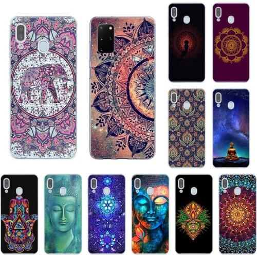Abstract Buddha Mandala Soft Phone Case For Samsung A72 A52 A51 A71 A41 A31 A32 A42 A21S A11 A50 A70 A10 A20e A30 A40 A12 Cover