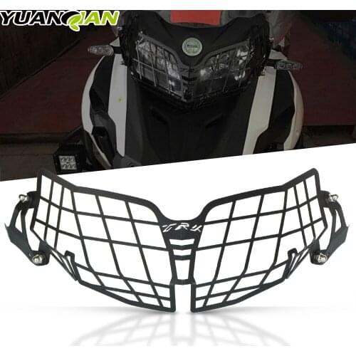 Motorcycle Accessories Headlight Headlamp Grille Shield Guard Cover Protector For Benelli TRK 502 TRK502X TRK502 X 2018-2021 20
