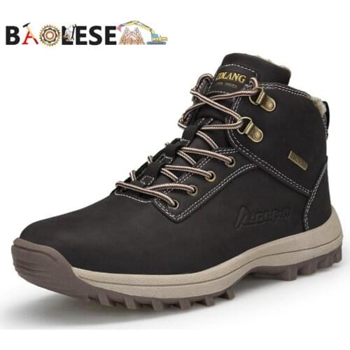 BAOLESEM Mens Winter Boots