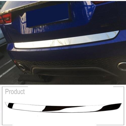 Stainless Steel Tail Door Decoration Strips Trim Accessories For Jaguar E-PACE