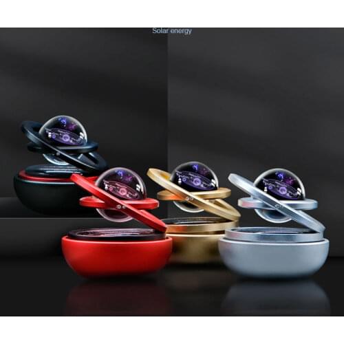 Home Decor Solar Magnetic Levitation Car Rotating Car Decoration Nordic Modern Solar System Figurines Miniature Accessories Gift
