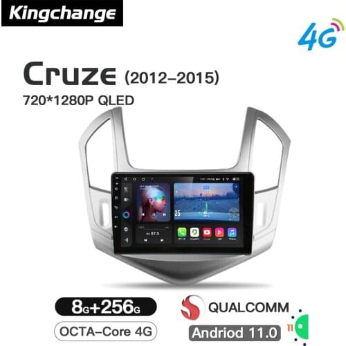 Kingchange Car Multimedia Video Player Navigation For Chevrolet Cruze J300 J308 2012 - 2015 Radio Stereo BT GPS Wifi DSP