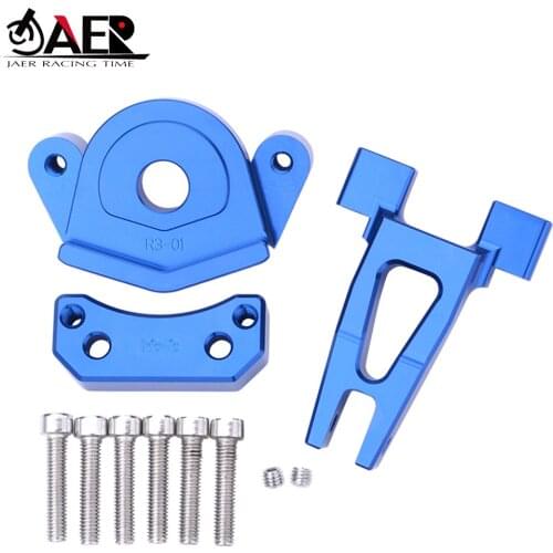 JAER For Yamaha YZF R25 YZF R3 2014 2015 2016 2017 2018 Motorcycles Steering Stabilize Damper Bracket Mount Support Kit