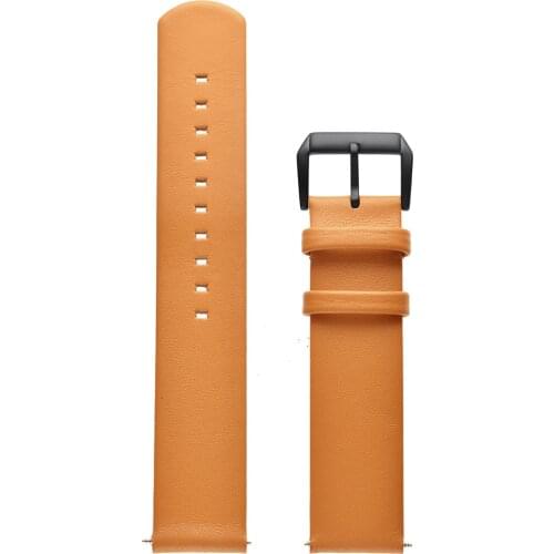 Amazfit GTS Bip Leather Strap for Samsung Galaxy Watch Active 2/Gear Sport Watchband for Huami GTR 42mm POLAR IGNITE Wrist Band