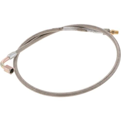 Car Fuel Feed Line Auto Oil Feed Line Stainless Steel For T3 T3/T4 T4 T70 T04E T04B GT35 Turbo Truck RV Etc Car Accessories
