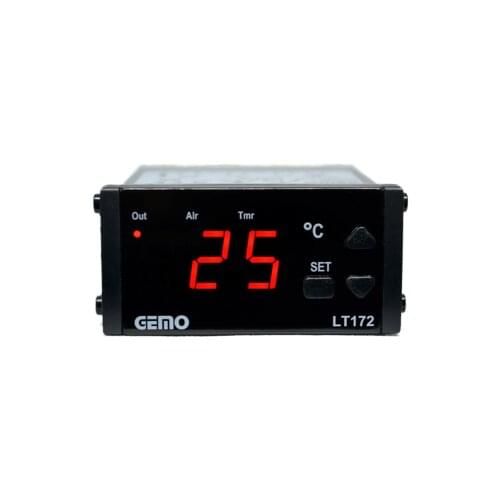 LT172-230VAC-R+GM-NTC-105C; GEMO ON/OFF Temperature Controller with Heating & Cooling Function 36*72mm GM-NTC-105C -30....+105