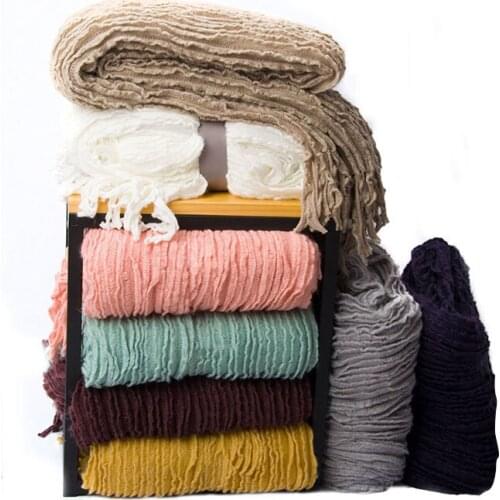 MICOZY Acrylic Blankets For Sofa