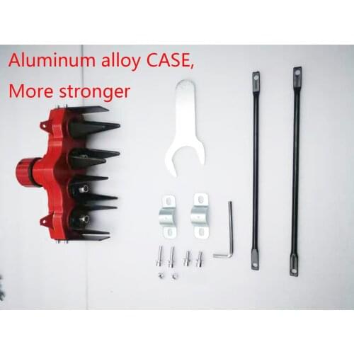 Multi Function 4 tooth blade Universal Tiller Raker Soil Breaker Remodel Brush Cutter Stihl Husqvarna Echo Robin Makita Zenoah