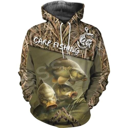 Tessffel NewFashion Animal Deep Bass Fishing Harajuku casual Pullover Funny 3DPrint Zipper/Hoodie/Sweatshirt/Jacket/Men Women s8