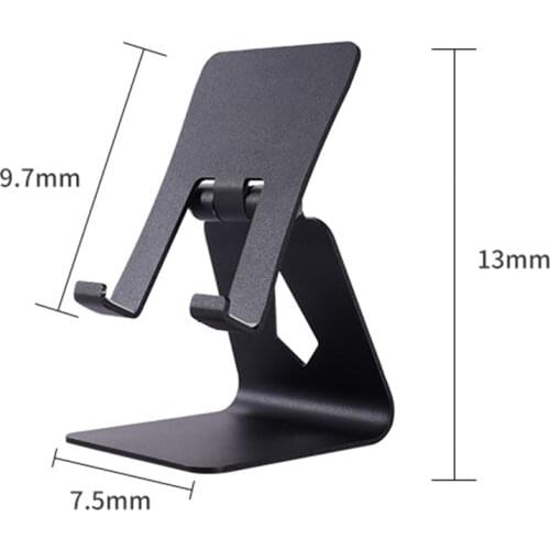 Tablet Stand Adjustable Foldable Tablet Holder For iPad 7.9 9.7 Aluminium Alloy Desktop Stand For iPad mini/iPad Air phone