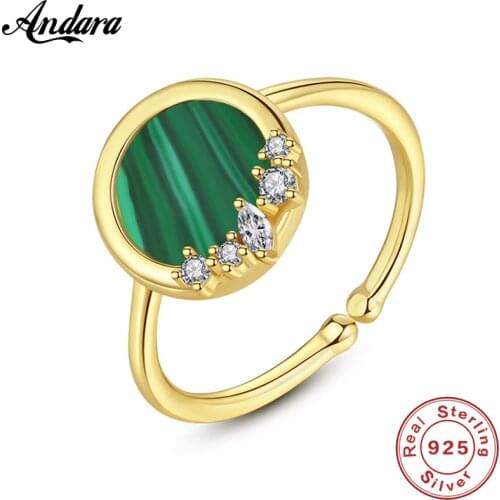 Luxury Brand New 925 Sterling Silver Rings Fashion Round Finger Rings Adjustable For Women Men Jewelry Wholesale