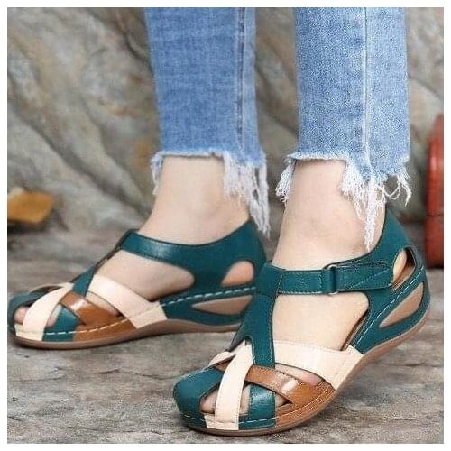 Fashion Women Sandals Waterproo Sli On Round Female Slippers Casual Comfortable Outdoor Fashion Sunmmer Plus Size Shoes Women