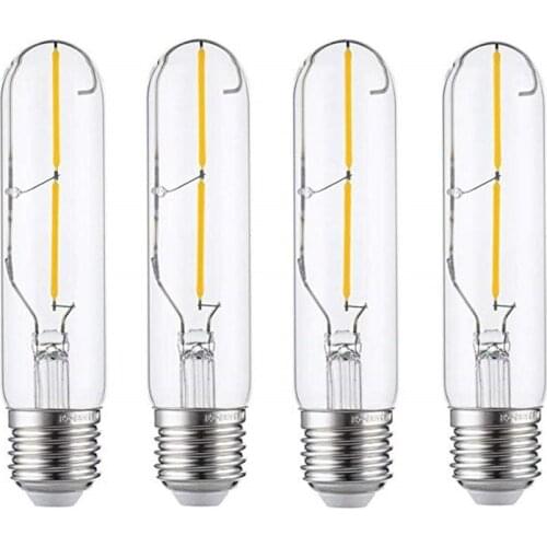 4pcs T30 2W Led Filament Bulbs COB E27 Decorative Warm White Vintage Edison LED Bulb AC220-240V Antique LED Bulb