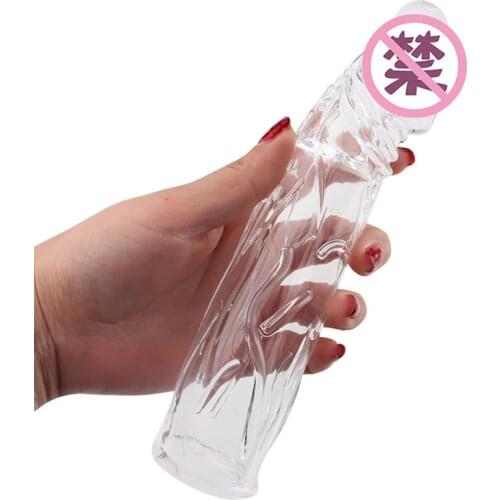 Penis Extender Sleeve Reusable Condoms Delay Ejaculation Cock Rings Sex Toys