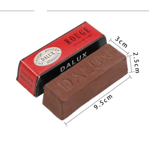 Jewelers polishing compound jewelry polish grinding red color wax