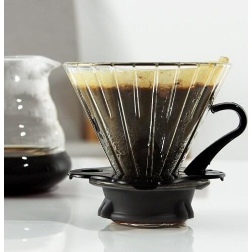 100 Pieces Wooden Hand V60 Drip Paper Coffee Filter 102 Coffee Strainer Bag Espresso Tea Infuser Coffee Pot Filter Paper