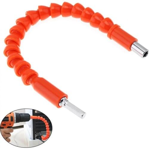 295mm Orange Universal flexible Shaft Flexible Drill Shaft Electric Drill Extension for Screwdriver Head and Drill Connection
