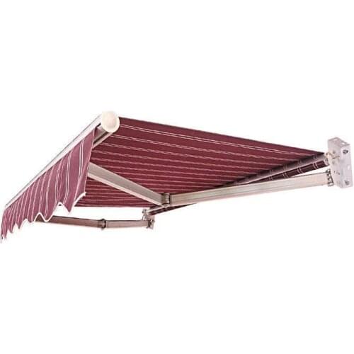 8*2.5m Electric control retractable canopy Outdoor Gazebos Telescopic sheds Waterproof awning