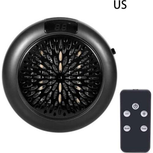 900W Electric Heater Mini Fan Heater Desktop Household Wall Handy Heating Stove Radiator Warmer Machine for Winter