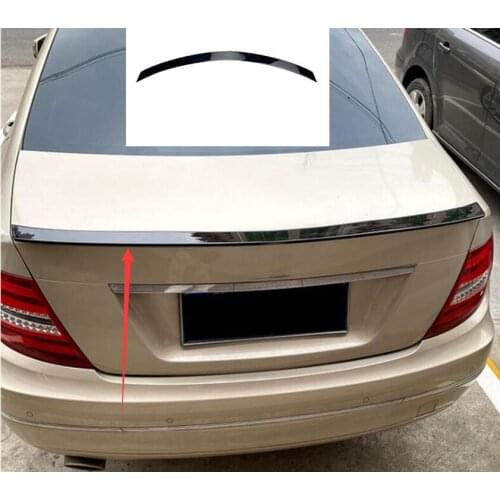 Car spoiler For Mercedes-Benz C-Class W204 C180 C200 2008-2014 four-door sedan