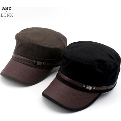 2020 Brand Fashion Korean Men Army Trucker Flat Cap For Women Summer Sun Visor Hats Baseball Caps Adjustable Bones Snapback