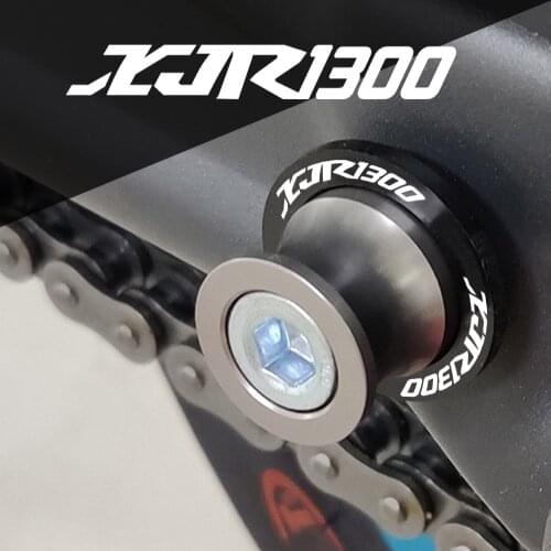 For Yamaha XJR1300 XJR 1300 1996 1997 1998 1999 2000 2001 2002 2003 2004 2005 Motorcycle 6MM Swingarm Spools Slider Stand Screws