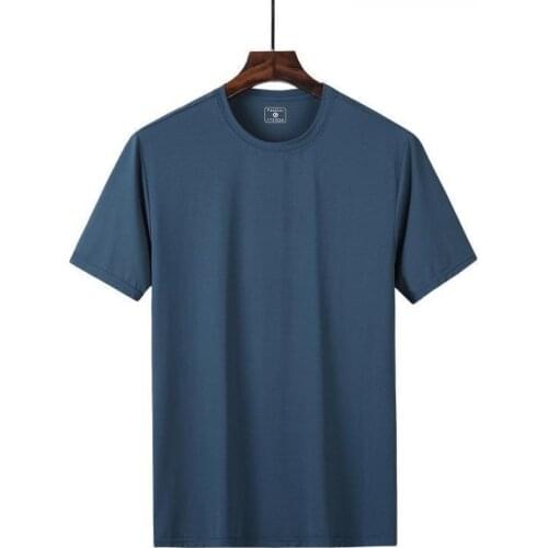 Top Tees Tshirt Clothes Quick Dry Sport T Shirt Men 2021 Short Sleeves Summer Casual Mesh Cotton Plus Oversize 6Xl 7Xl 8Xl