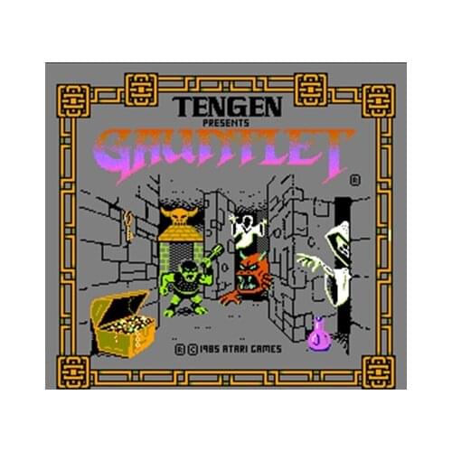 Gauntlet 60 Pin Game Card For 8 Bit Subor Game Player