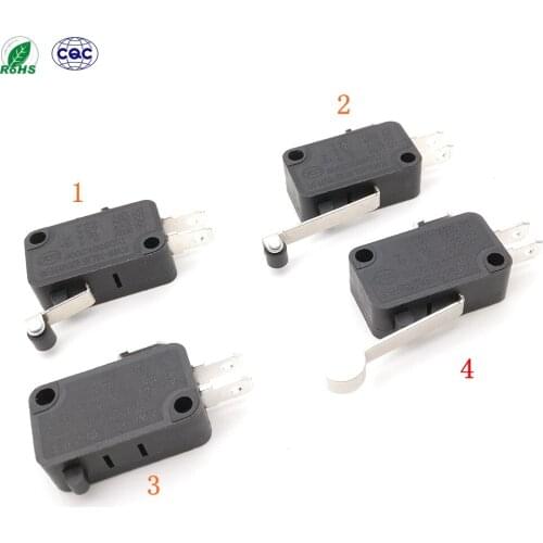 10pcs/lot Large micro switch V-15-1C25, silver point V-15-IC25 microwave oven, contact switch, copper point tact switch
