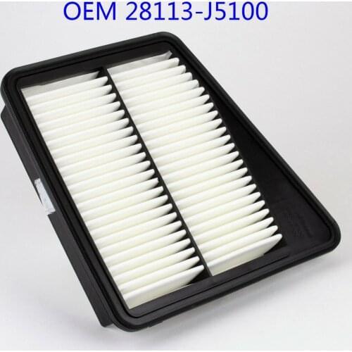 Genuine for Kia Stinger Engine Air Filter Cleaner OEM 28113J5100 28113 J5100 28113-J5100