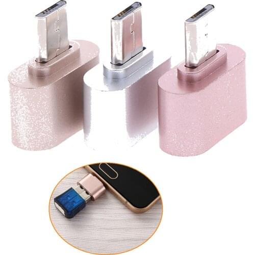 2.0 Hug Converter Type-C OTG Adapter For Samsung Cable Card Reader Flash Drive OTG Cable Reader For Android Phone Micro USB OTG