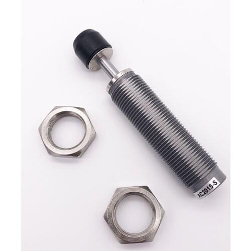 Pneumatic Cylinder Shock Absorber AC series AC0806 AC1005 AC1008 AC1210 Buffers with cap self-compensation Shock Absorber buffer