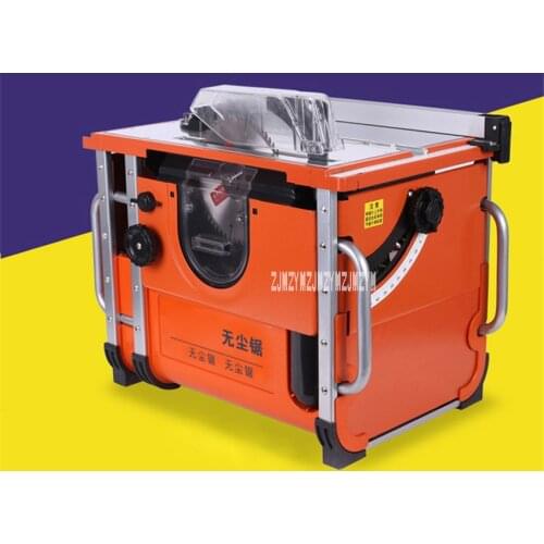 LC-ST-007 Liftable Beveling Sliding Table Saw Solid Wood Floor Dustless Saw Household Decoration Woodworking Table Panel Saw