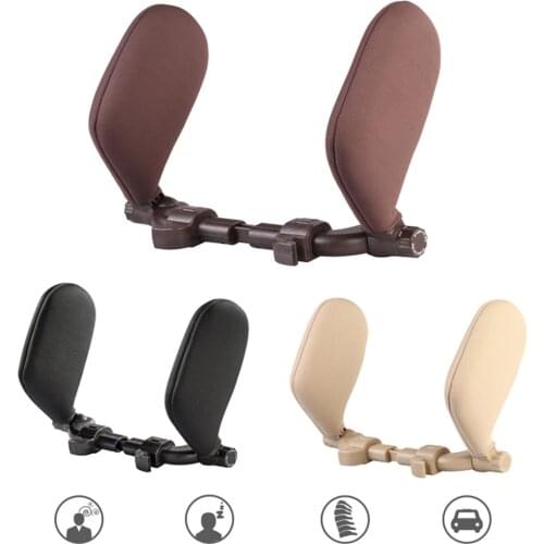 Car Seat Headrest Neck Pillow Travel Rest Neck Support For Kids And Adults Auto Seat Head Cushion Car Interior Pillow Accessorie