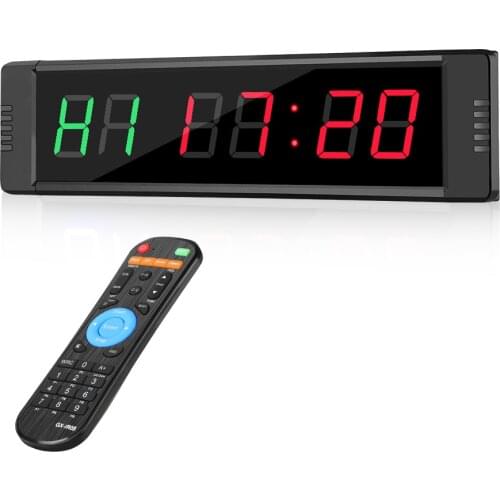 Programable Remote Control LED Crossfit Timer Interval Timer Garage Timer Sports Training Clock Crossfit Gym Timer