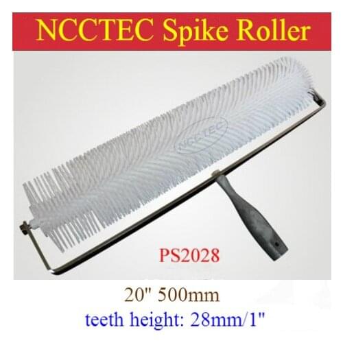 NCCTEC spike roller PS2028 20'' 500mm spikes teeth tooth height: 28mm/1