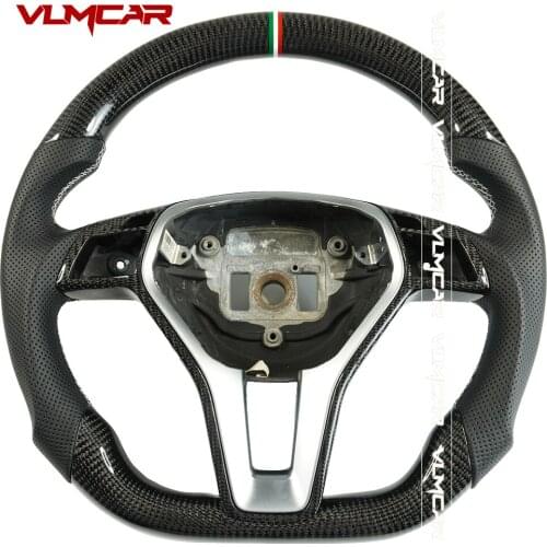 Custom Carbon Fiber Steering Wheel For Benz W176 W246 W231 W172 W218 W166 W639